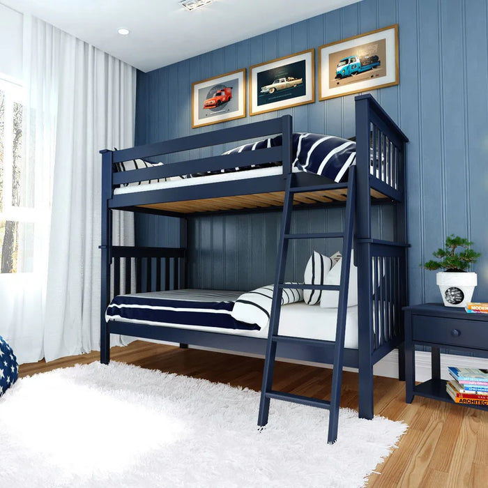 Jackpot Deluxe Twin over Twin Bunk with Angle Ladder