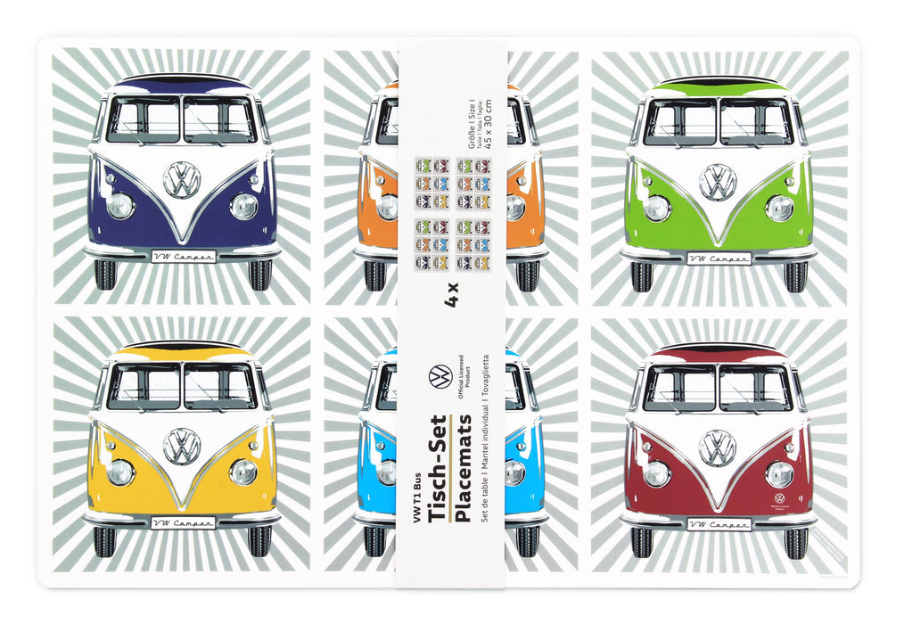 vw bus campingtisch Volkswagen Placemats