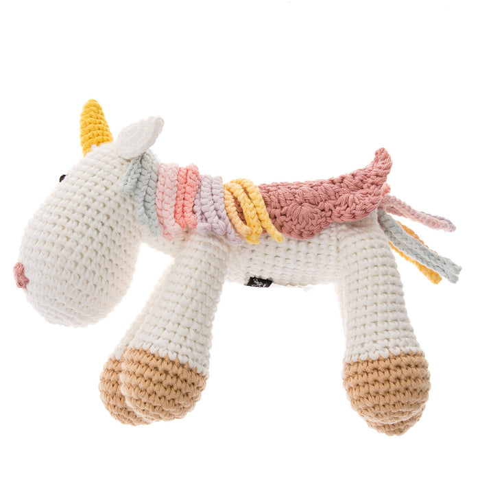 Handmade Crochet Doll: Unicorn