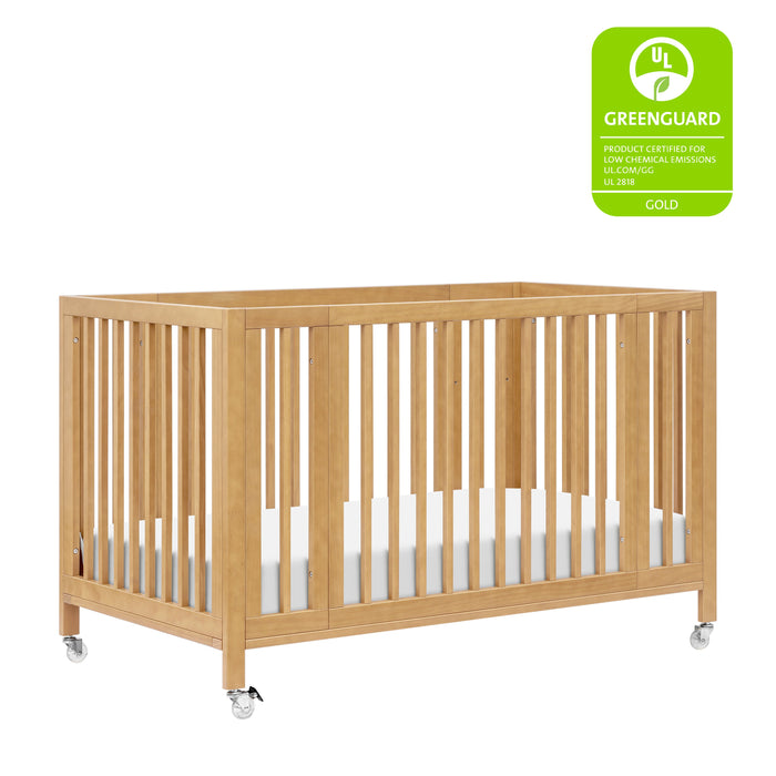 Black Friday Deal! Babyletto Rolli 9-in-1 Convertible All-Stages Crib with Bassinet & Toddler Bed Conversion Kits