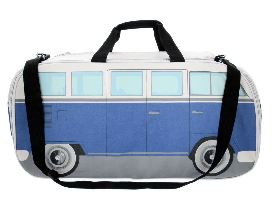 VW Bus Sport Workout Yoga Weekender Travel Bag - BL/BG (L)