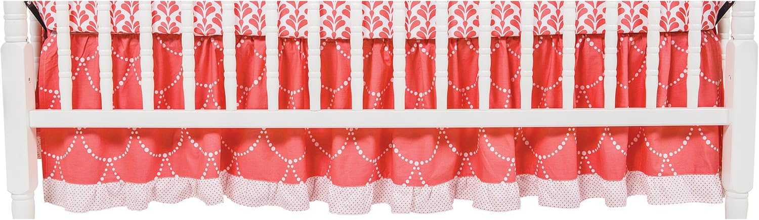 Trend Lab 3pc Crib Bedding Set - Shell