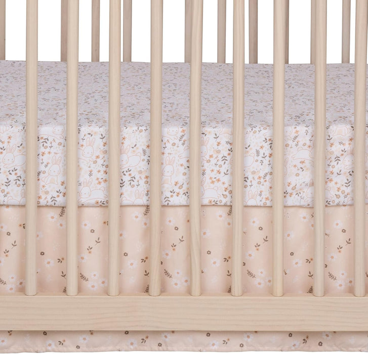 Sammy & Lou Cottontail Cloud Cottage Floral Breathable 3-Piece Baby Nursery