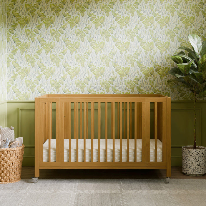 Black Friday Deal! Babyletto Rolli 9-in-1 Convertible All-Stages Crib with Bassinet & Toddler Bed Conversion Kits