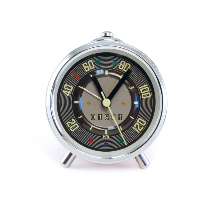 VW T1 Bus Alarm Clock in Speedometer Design - Red