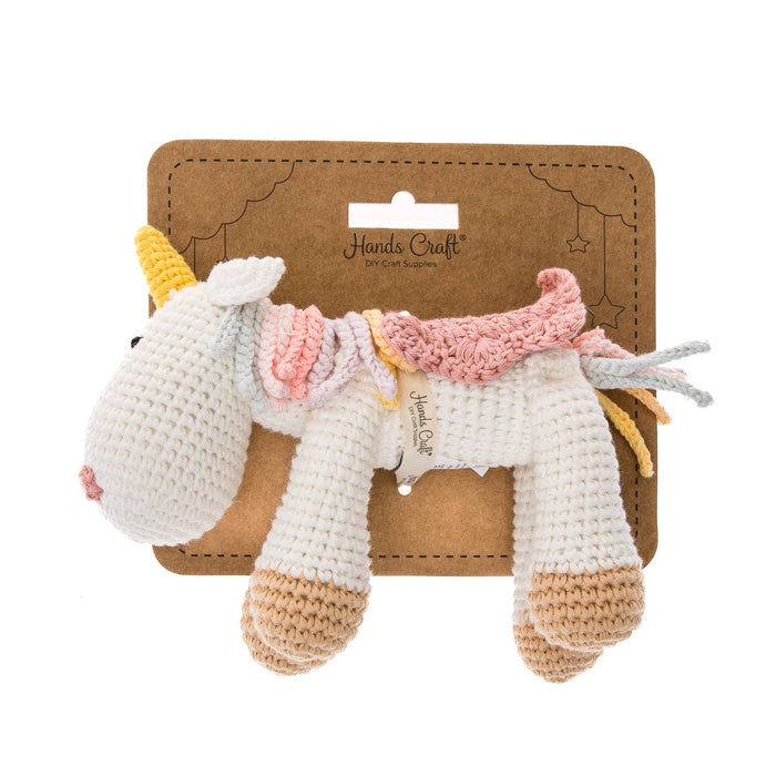 Handmade Crochet Doll: Unicorn