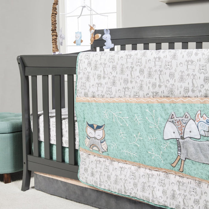 Trend Lab Sawyer 3 Piece Crib Bedding Set, Nursery