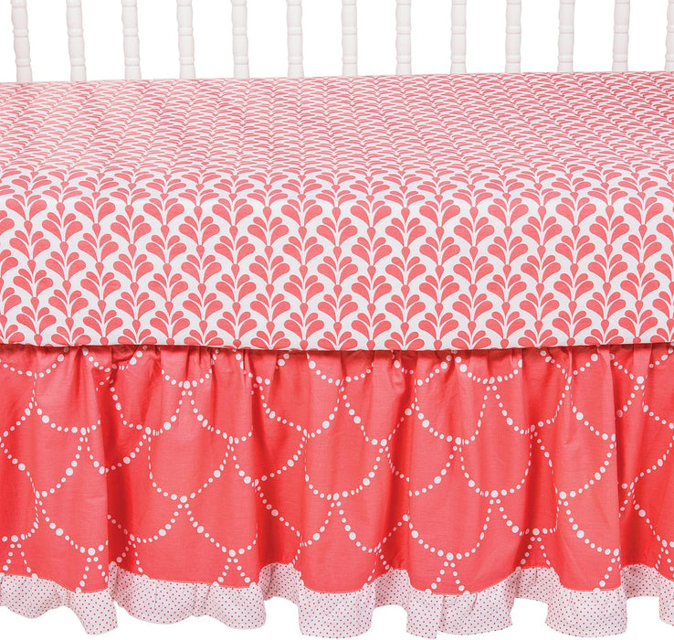 Trend Lab 3pc Crib Bedding Set - Shell