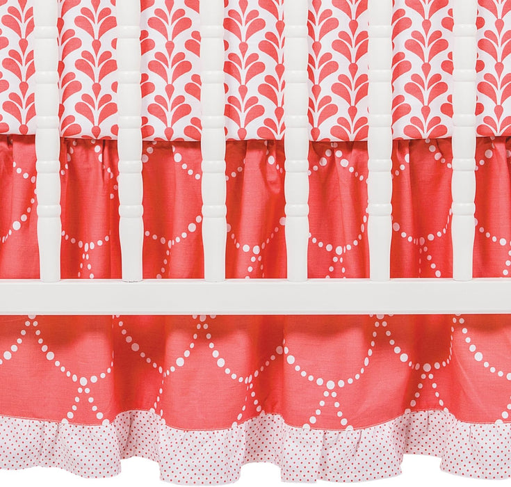Trend Lab 3pc Crib Bedding Set - Shell