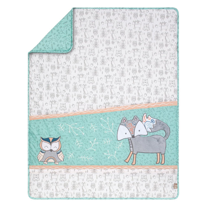 Trend Lab Sawyer 3 Piece Crib Bedding Set, Nursery