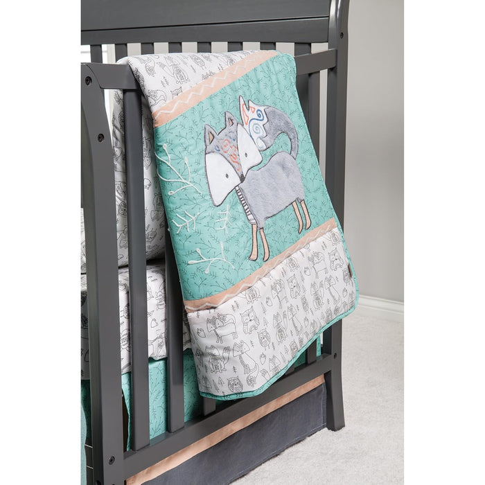 Trend Lab Sawyer 3 Piece Crib Bedding Set, Nursery