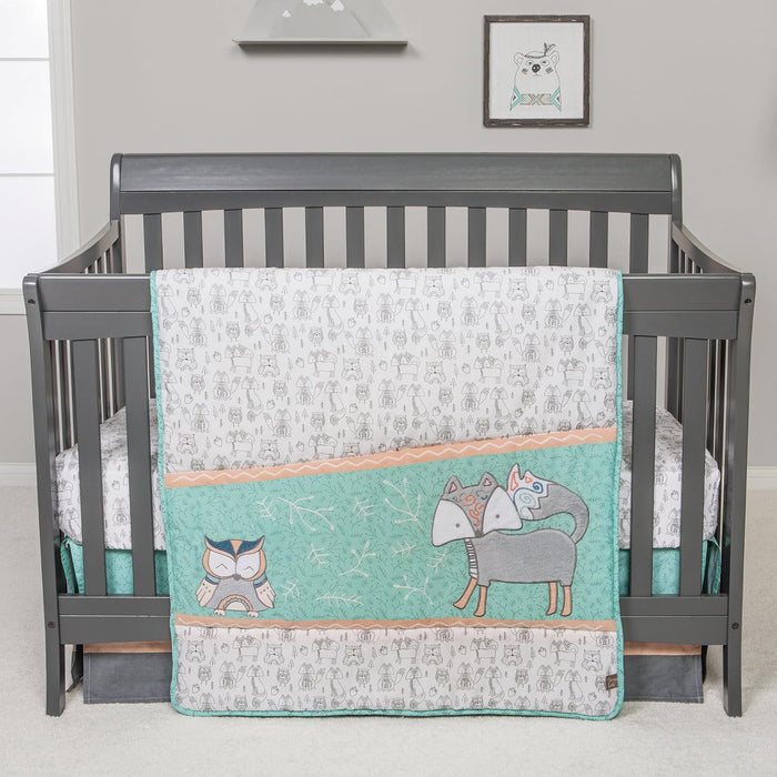 Trend Lab Sawyer 3 Piece Crib Bedding Set, Nursery