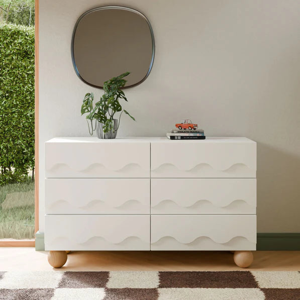 Babyletto Lido Wave 6-Drawer Assembled Dresser