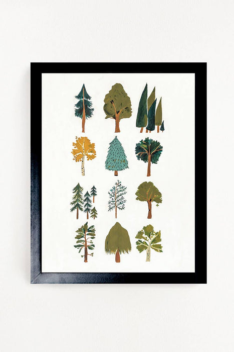 Forest Trees Art Print