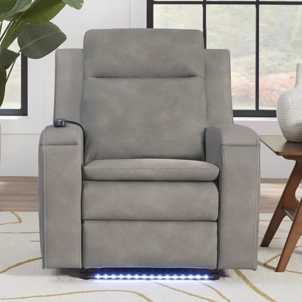 Armstrong Auto Glide, Power Recline, Power Headrest, Heat and Massage and Lights and cup holders