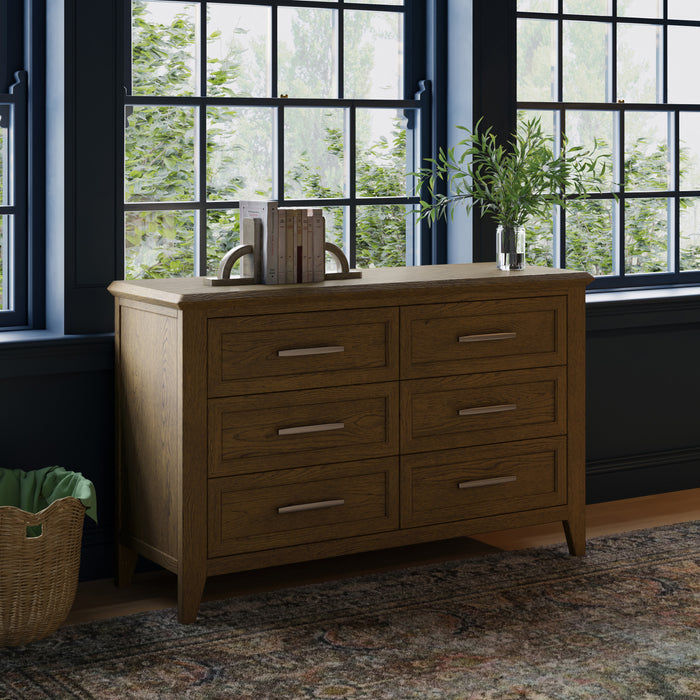 Monogram Barrow 6-Drawer Double Dresser