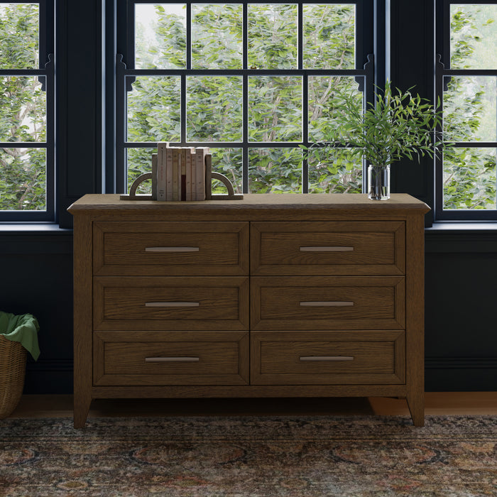 Monogram Barrow 6-Drawer Double Dresser