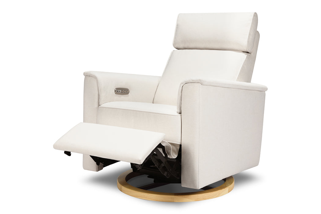 Monogram Willa Power Recliner w/ Adjustable Headrest & USB