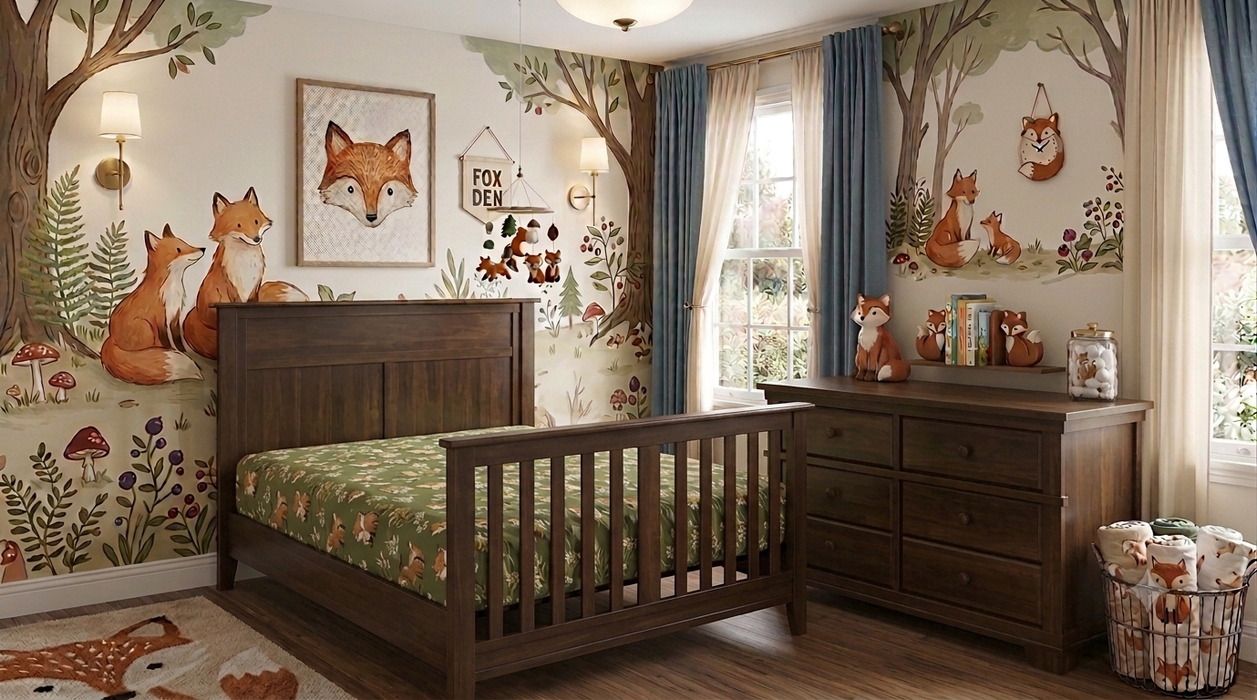 Pali Napoli Flat Top Crib Forever Crib