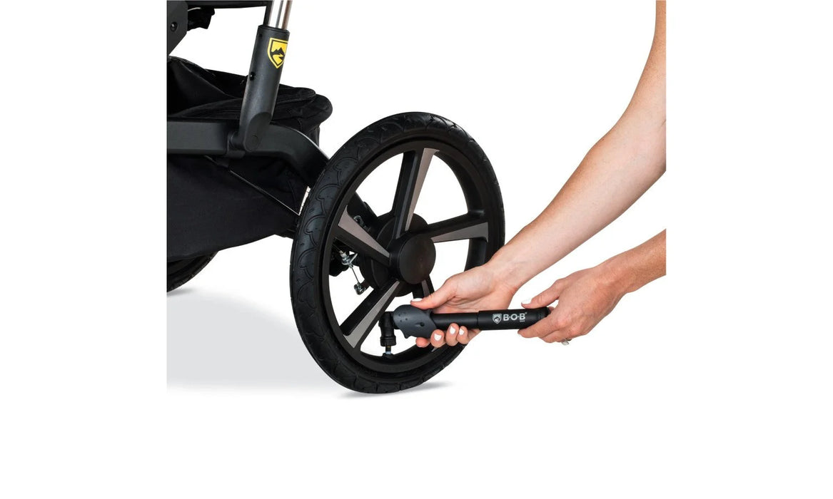 BOB Deluxe Handlebar Console with Tire Pump for Single Jogging Strollers