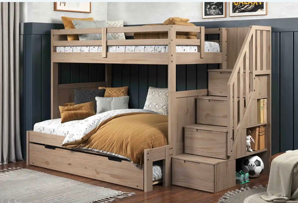 Innovations Twin over Full Staircase Bunk