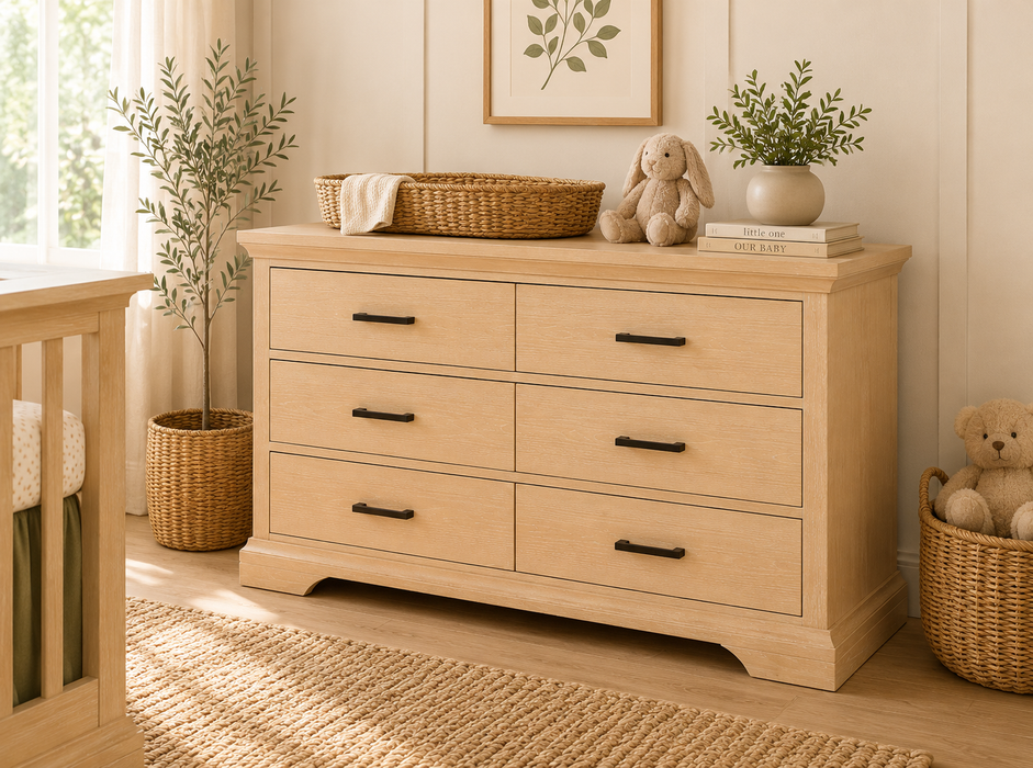 Pali Genova Double Dresser in Sandstone