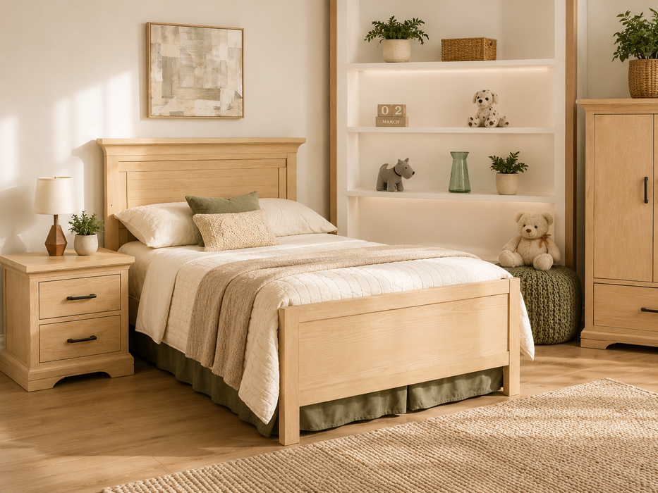 Pali Genova Convertible Crib in Sandstone