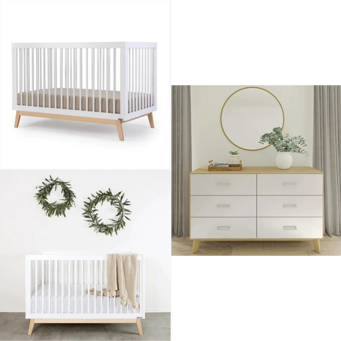 Scandi crib clearance