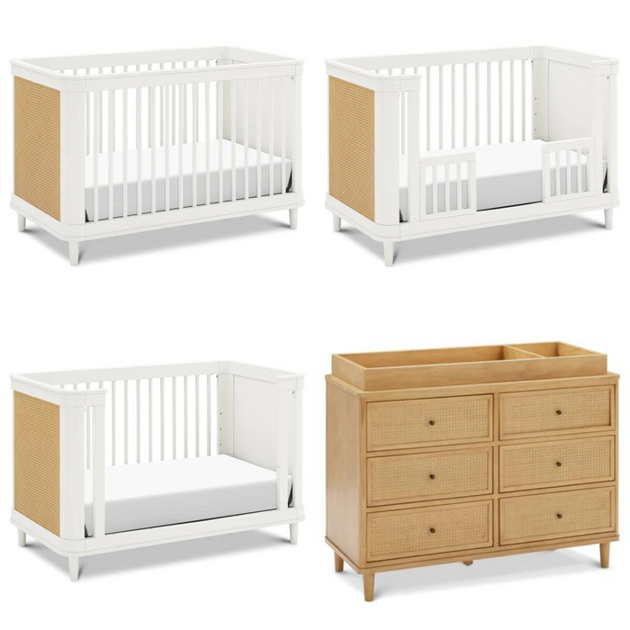 Namesake Marin Collection Crib and Double Dresser