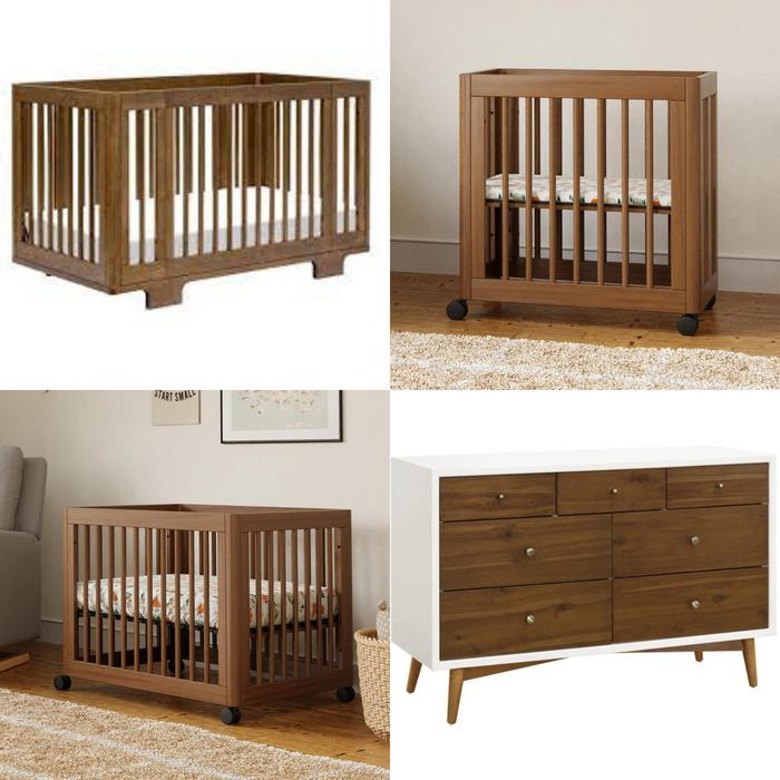 Babyletto Yuzu Collection. Crib And Dresser