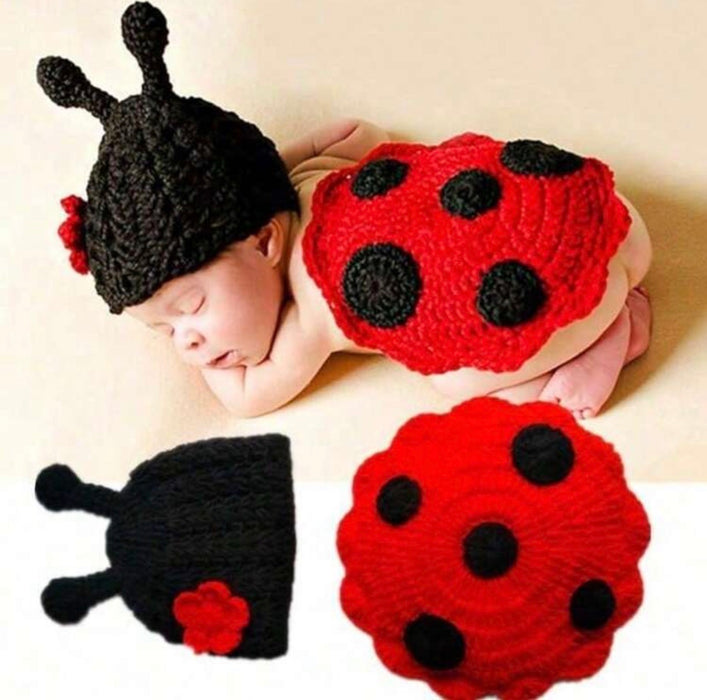 Newborn Photography Outfit Lady Bug