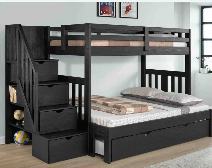 Innovations Twin over Full Staircase Bunk