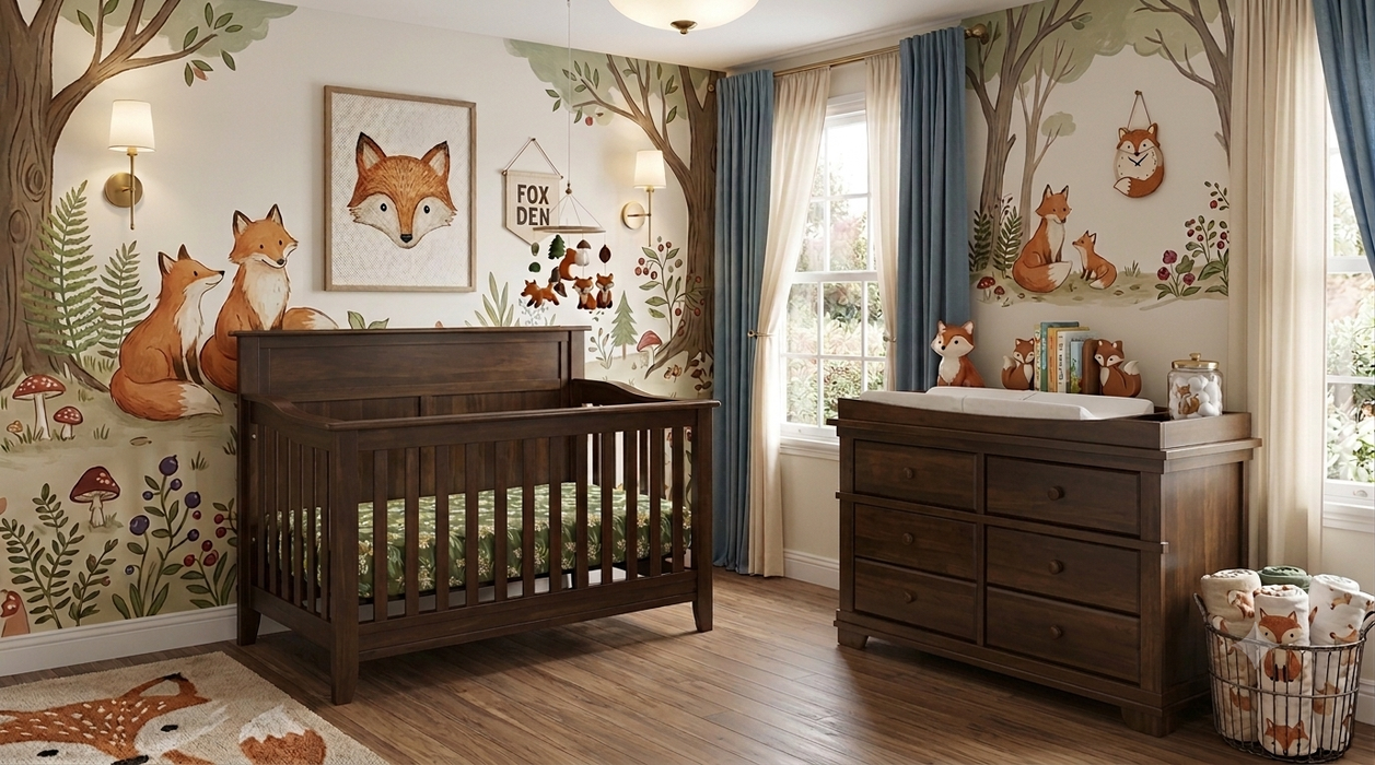 Pali Napoli Flat Top Crib Forever Crib