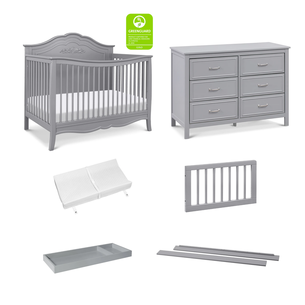 DaVinci Fiona 2 Pc Crib Dresser Molly Monkey