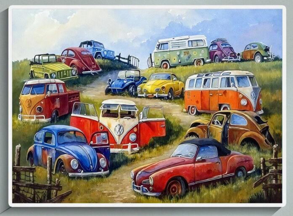 Diamond Dot VW Junk Yard
