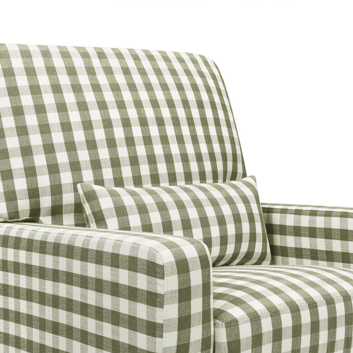 Crawford Pillowback Comfort Swivel Glider