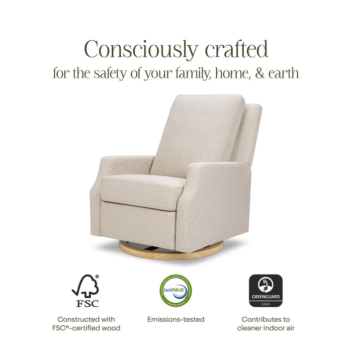 Namesake Crewe Electronic Recliner and Swivel Glider