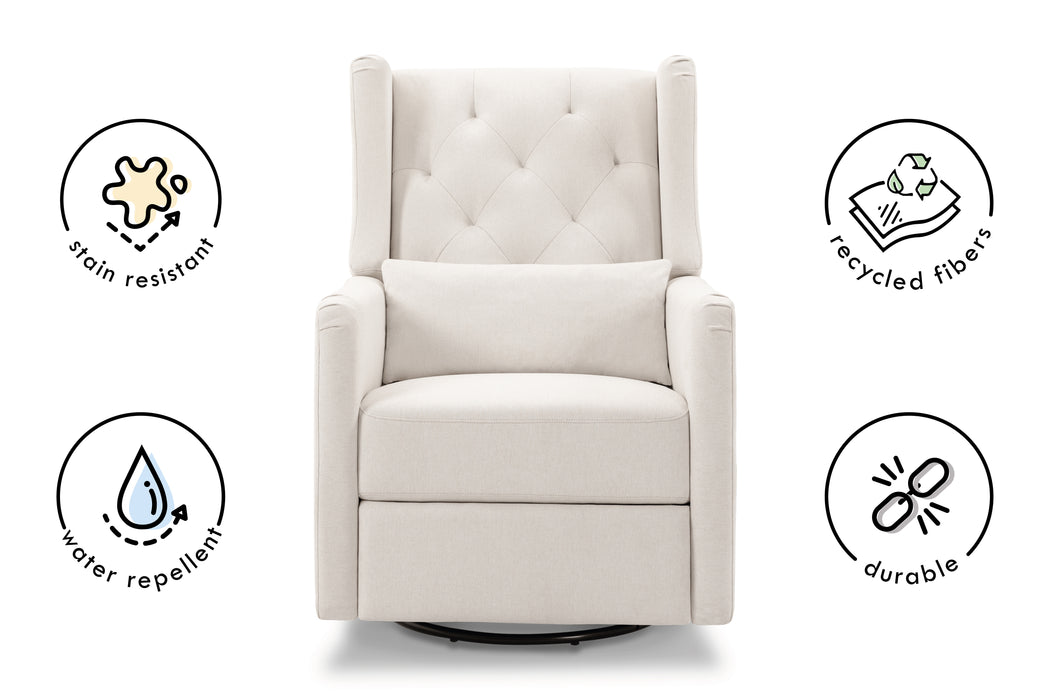 Clearance DaVinci Everly Recliner and Swivel Glider | Eco-Friendly Water Repellent