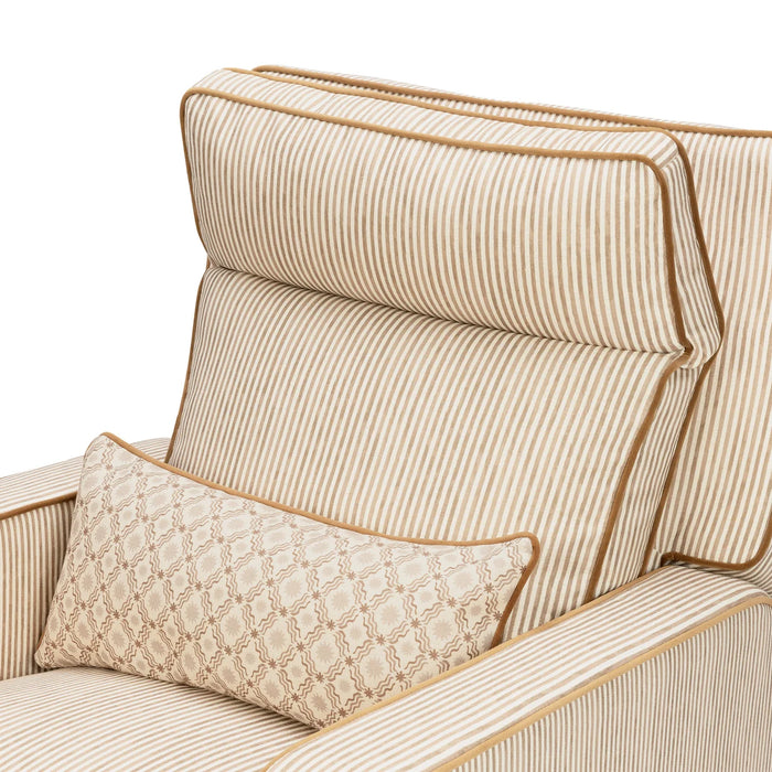 Babyletto Sigi Pro Power Recliner and Swivel Glider with Power Adjustable Headrest and Lumbar Support by Nate Berkus