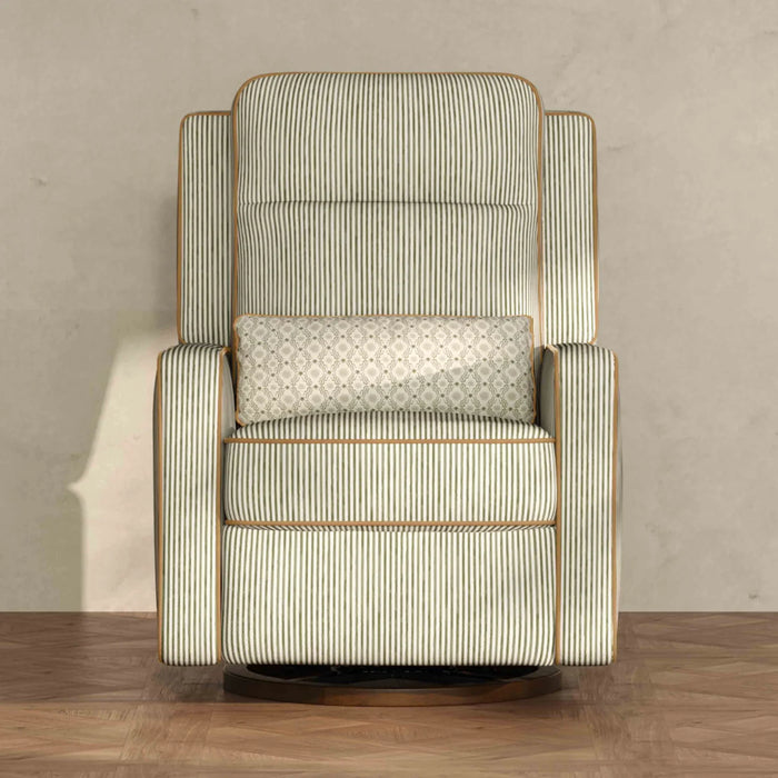 Babyletto Sigi Pro Power Recliner and Swivel Glider with Power Adjustable Headrest and Lumbar Support by Nate Berkus