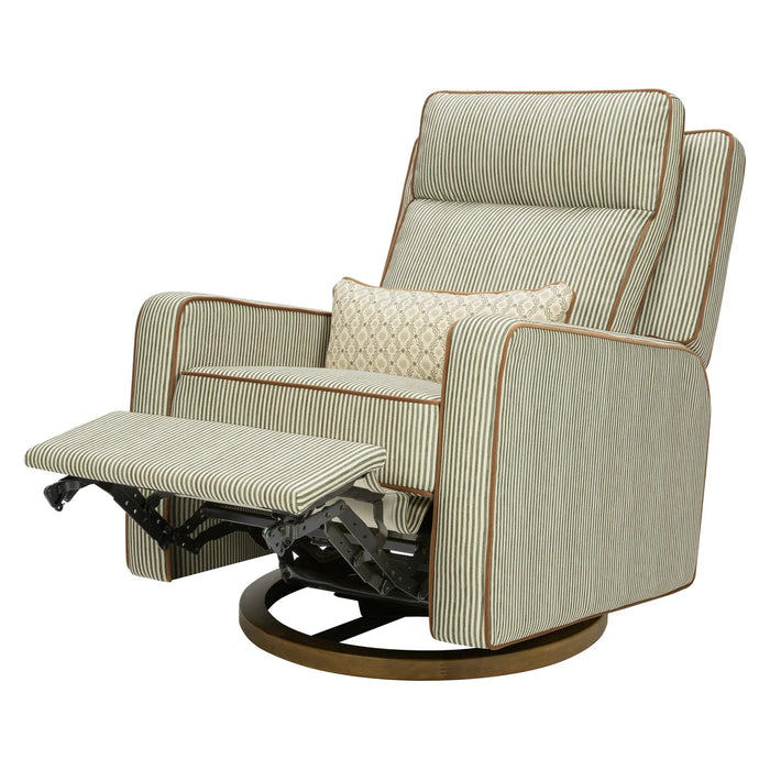 Babyletto Sigi Pro Power Recliner and Swivel Glider with Power Adjustable Headrest and Lumbar Support by Nate Berkus