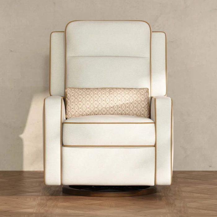 Babyletto Sigi Pro Power Recliner and Swivel Glider with Power Adjustable Headrest and Lumbar Support by Nate Berkus