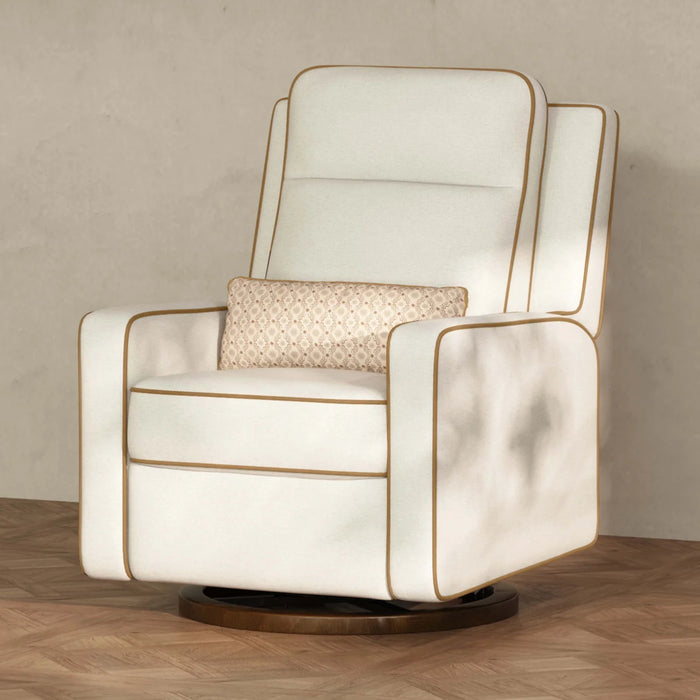 Babyletto Sigi Pro Power Recliner and Swivel Glider with Power Adjustable Headrest and Lumbar Support by Nate Berkus