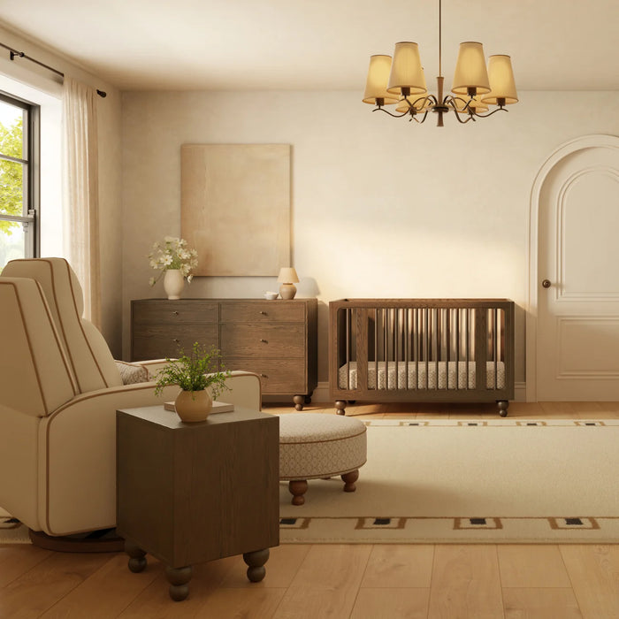 Babyletto Sigi Pro Power Recliner and Swivel Glider with Power Adjustable Headrest and Lumbar Support by Nate Berkus