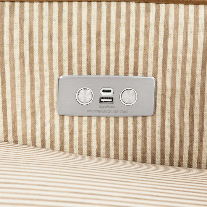 Babyletto Sigi Electronic Recliner and Glider with USB Port by Nate Berkus