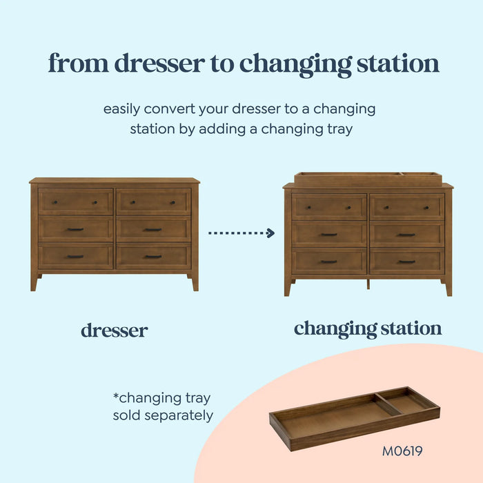 DaVinci Beau 6-Drawer Dresser