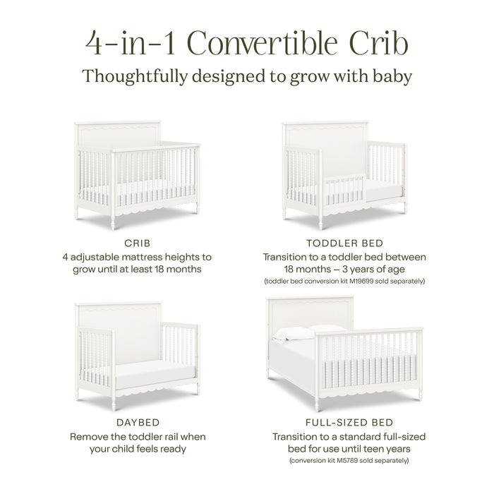Namesake Ambrosia 4-in-1 Convertible Crib