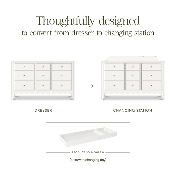 Namesake Ambrosia 9-Drawer Assembled Dresser
