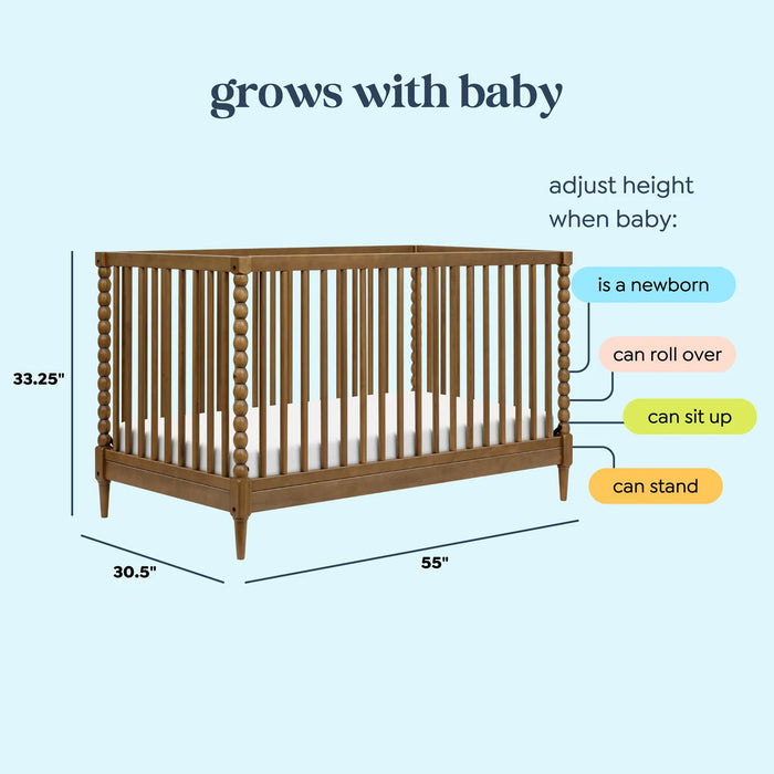 DaVinci Lainey Bobbins 3-in-1 Convertible Crib Preorder September 2026 arrival