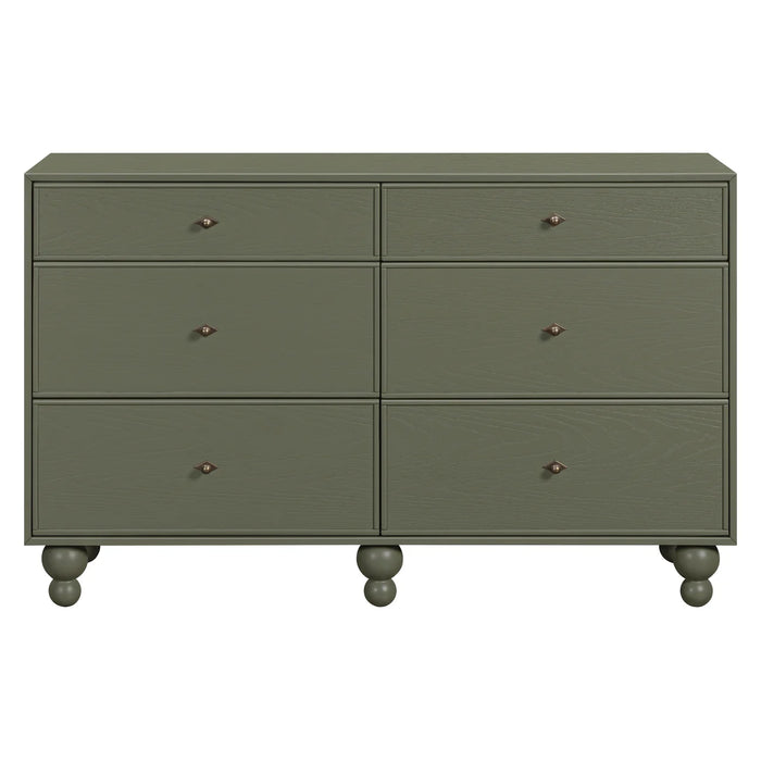 Babyletto Astre 6-Drawer Wide Assembled Dresser (54") by Nate Berkus